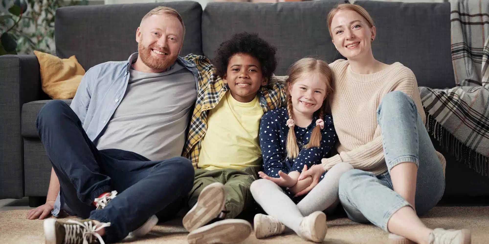 Family with foster children
